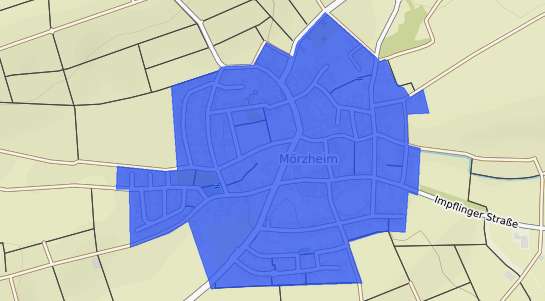Bodenrichtwertkarte Landau in der Pfalz M&ouml;rzheim